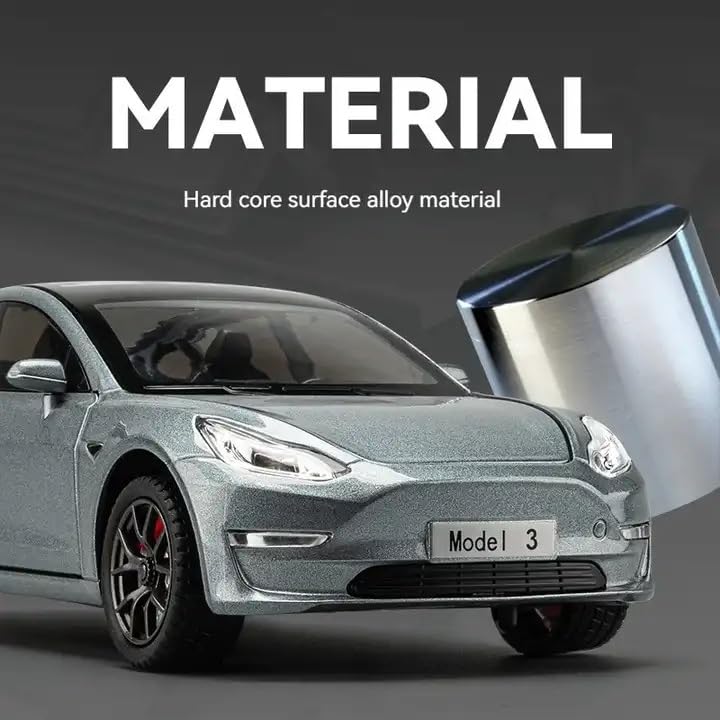 Tesla Model 3 Scale Model 1:24 Diecast Scale Model Car