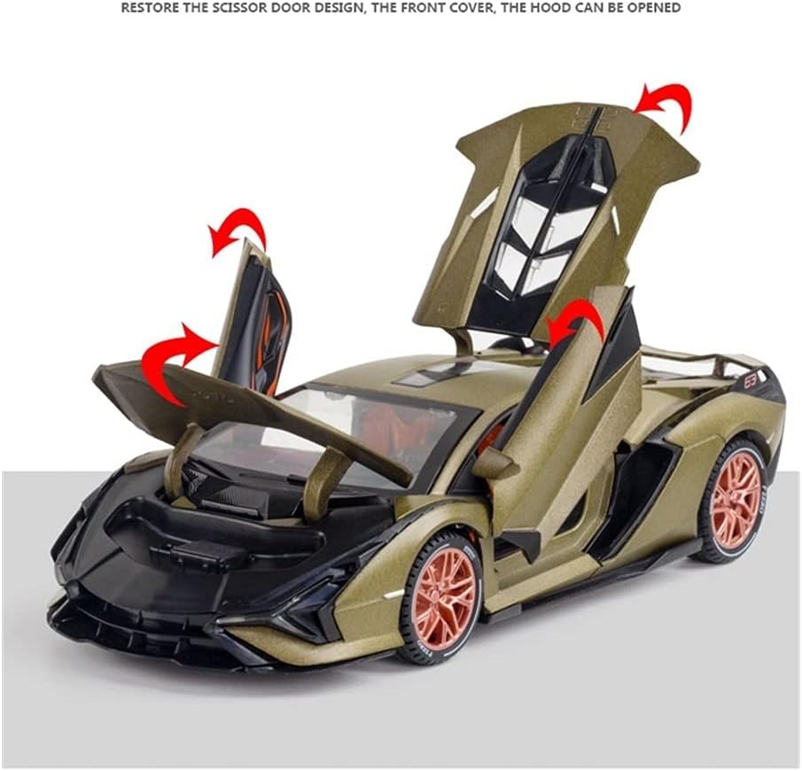 Lamborghini Sián FKP 37 Collectible 1:24 Diecast Scale Model Car