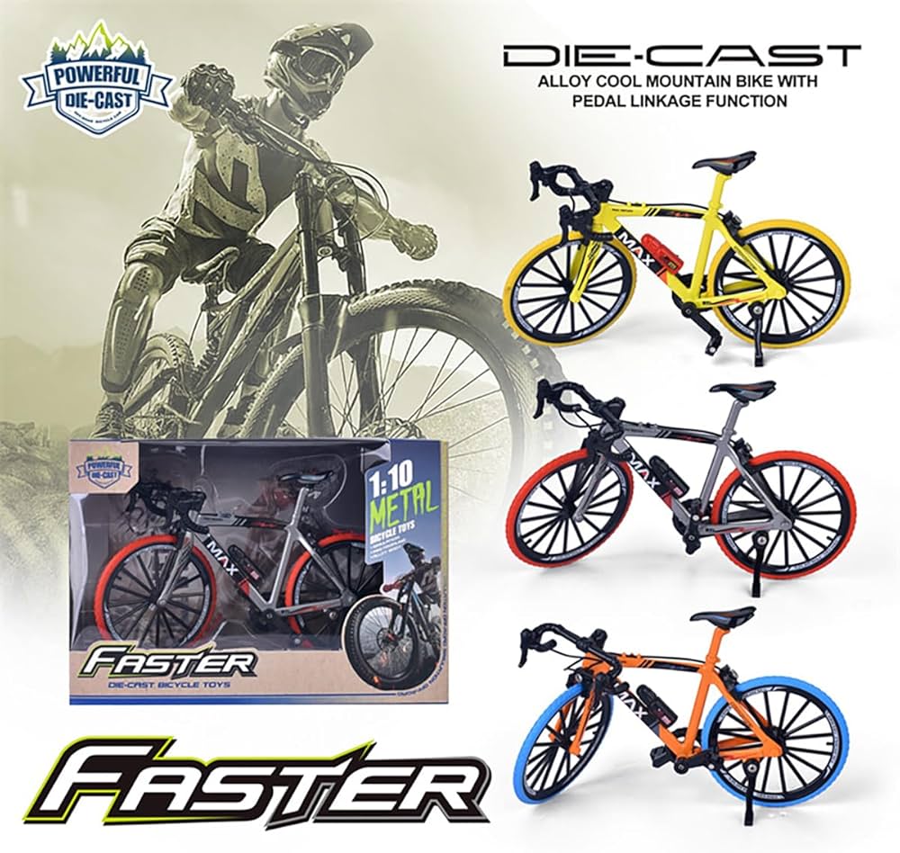 Mini Racing Bike Model – 1:10 Scale Sports Bicycle Toy