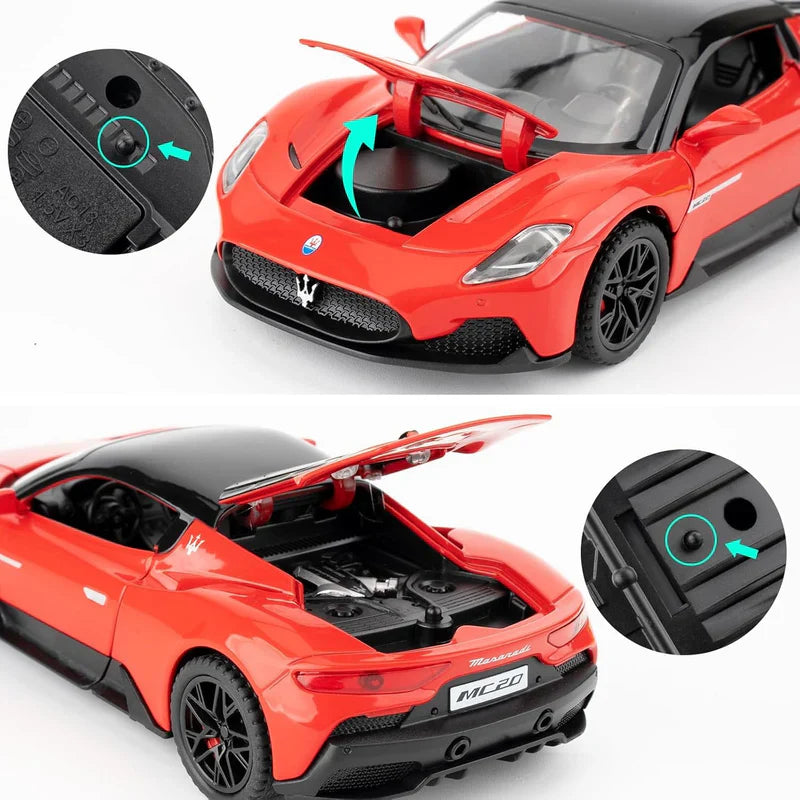 Maserati Mc20 1:24 Diecast Scale Model Car