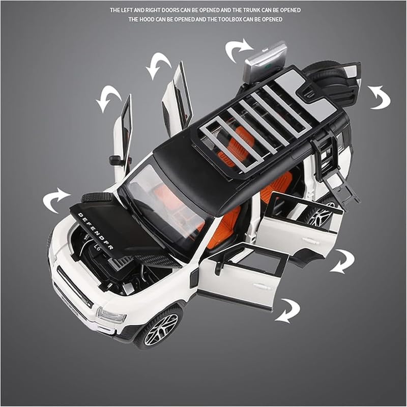 Defender 110 1:24 Diecast Scale Model Car