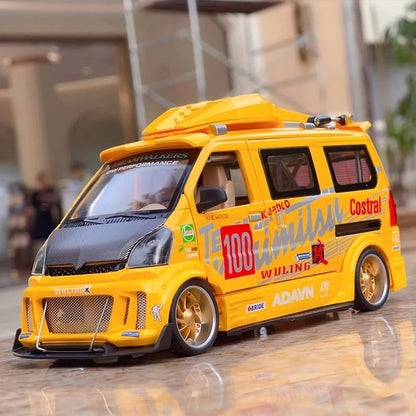 Wuling Track Sports Van 1:24 Diecast Scale Model Car