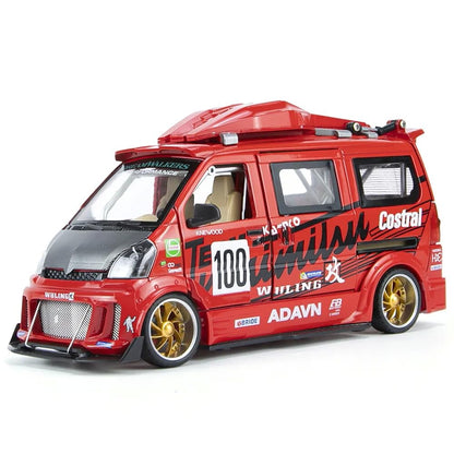 Wuling Track Sports Van 1:24 Diecast Scale Model Car