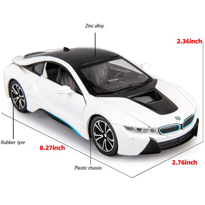 Bmw I8 1:24 Diecast Scale Model Car