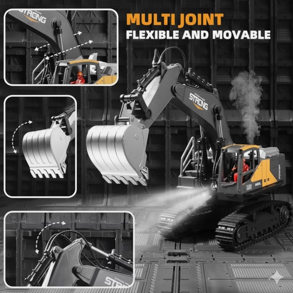 Radio Control JCB Excavator Toy