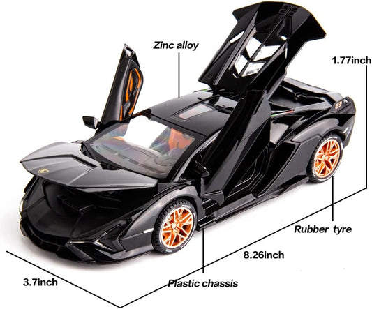 Lamborghini Sián FKP 37 Collectible 1:24 Diecast Scale Model Car