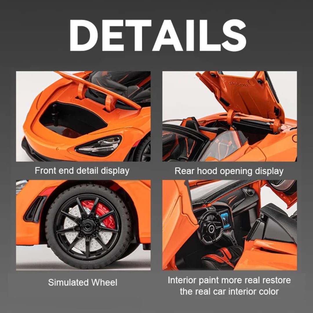 Mclaren 720s 1:24 Diecast Scale Model Car