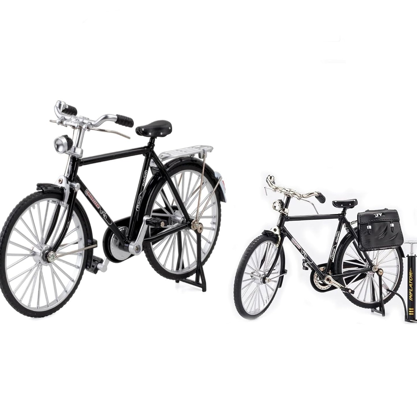 Vintage bicycle 1:10 diecast scale model