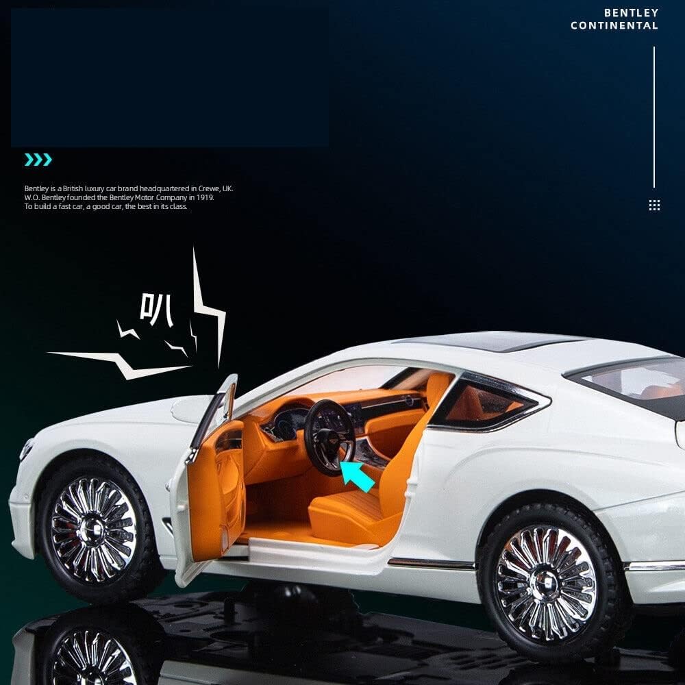 Bentley Continental Gt 1:24 Diecast Scale Model Car