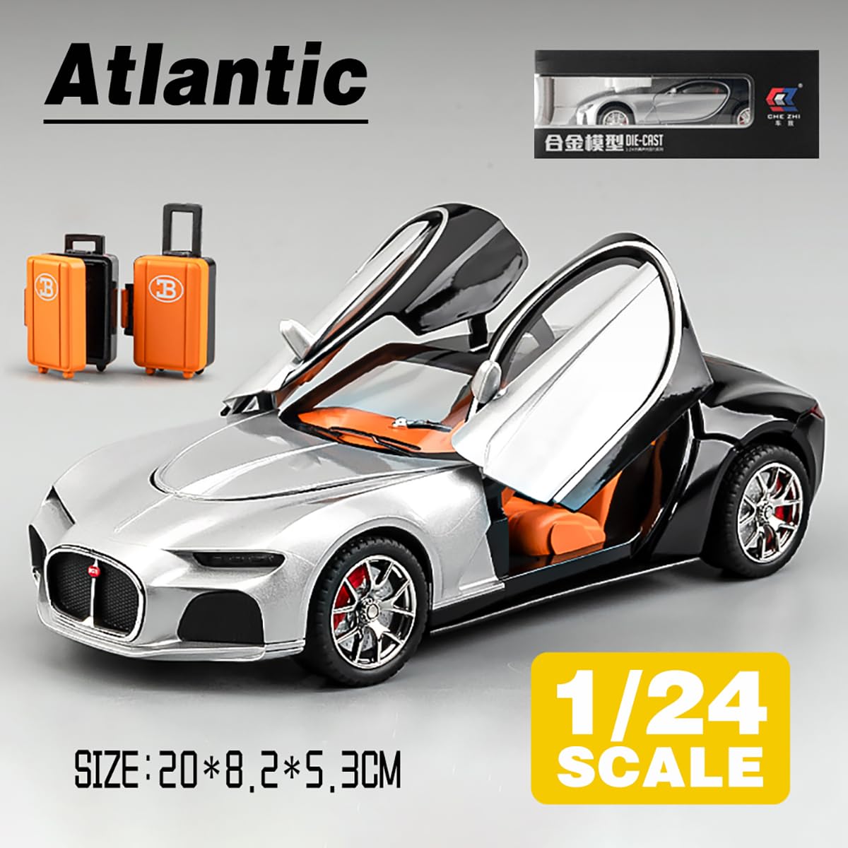 Bugatti Atlantic 1:24 Diecast Scale Model Car