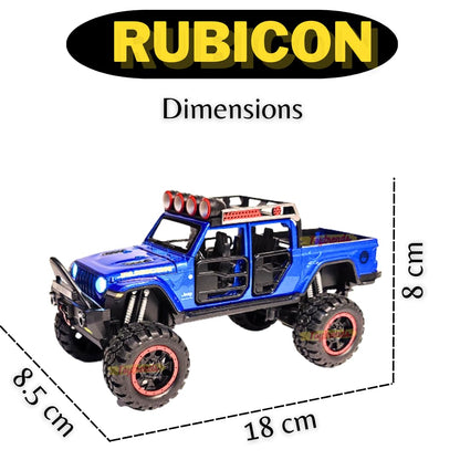 Jeep Rubicon 1:24 Diecast Scale Model Car