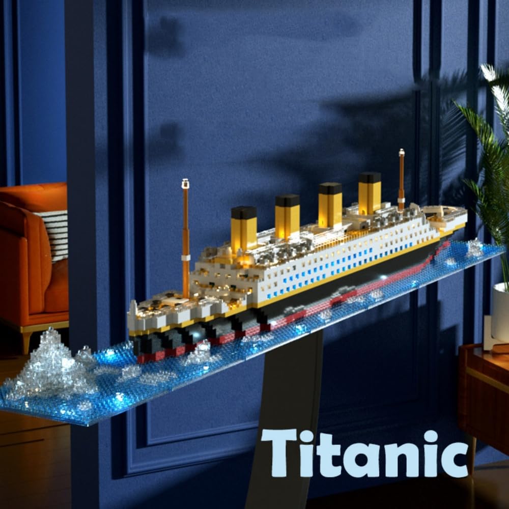 Titanic Ship Model Building Block Set