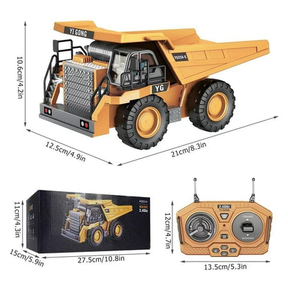 REMOTE CONTROL CONSTRUCTION DUMP TRUCK TOYS