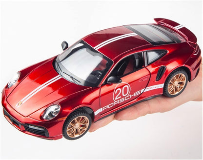 Porsche 911 Turbo S sports car 1:24 Diecast Scale Car