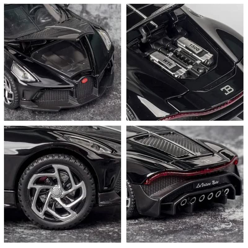 Bugatti La Voiture Noire 1:24 Diecast Scale Model Car