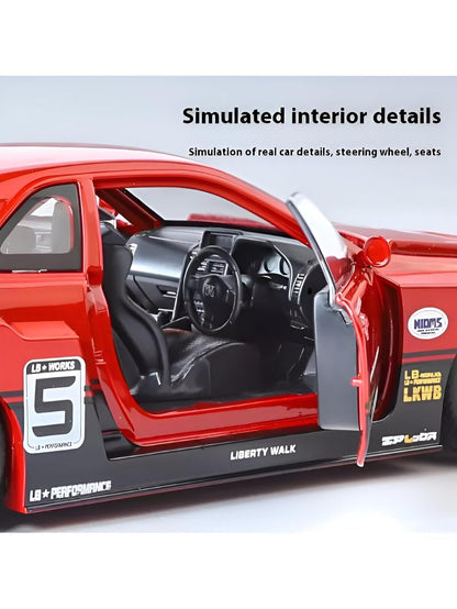 Nissan LBWK GTR R34 1:24 Diecast Scale Model Car