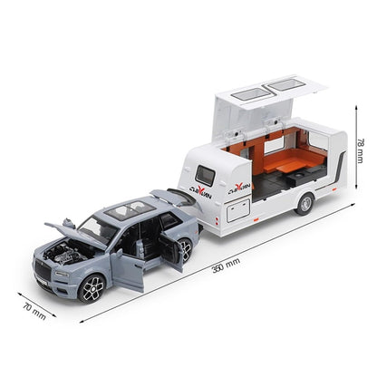 Rolls Royce Cullinan Trailer 1:24 Diecast Scale Model Car