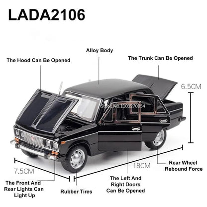 LADA NIVA Classic 1:24 Diecast Scale Model Car