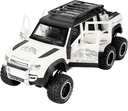 Land Rover Defender Guard 6x6 1:24 Diecast Scale Model Car