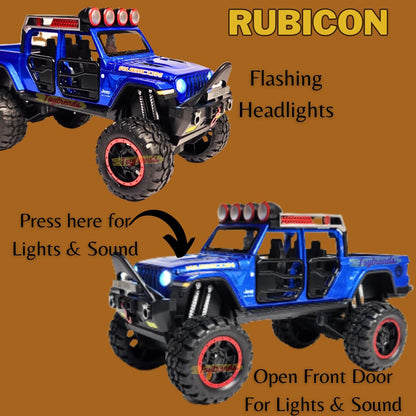 Jeep Rubicon 1:24 Diecast Scale Model Car