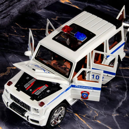 Mercedes-Benz G-Wagon Brabus police 1:24 diecast scale model car