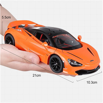 Mc Laren 720S sports car 1:24 Diecast Scale Model Car