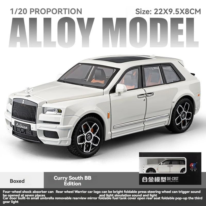 Rolls Royce Cullinan 1:20 Diecast Scale Model Car