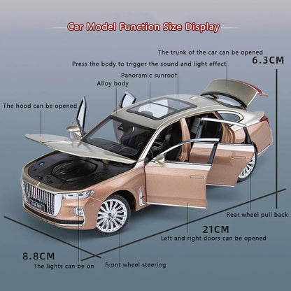 Hongqi H9 1:24 Diecast Scale Model Car