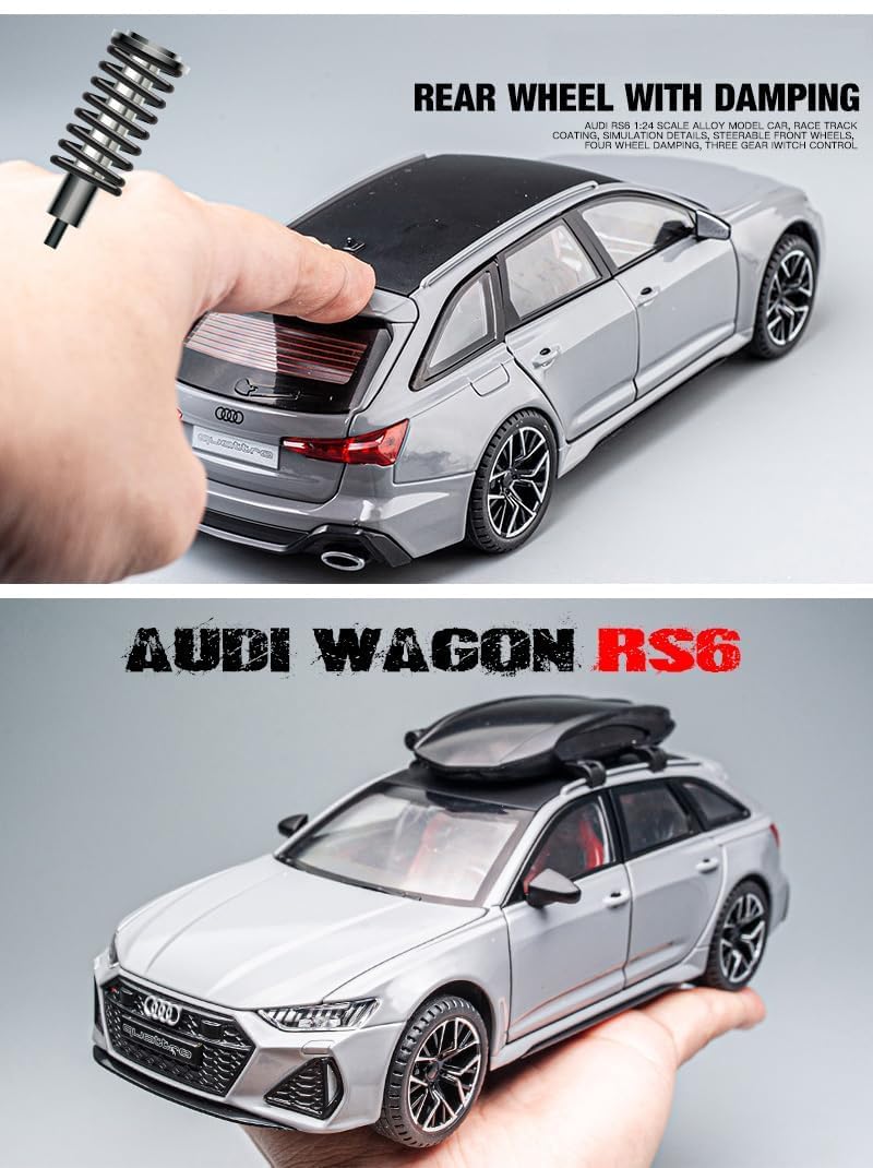 Audi Rs6 1:24 Diecast Scale Model Car