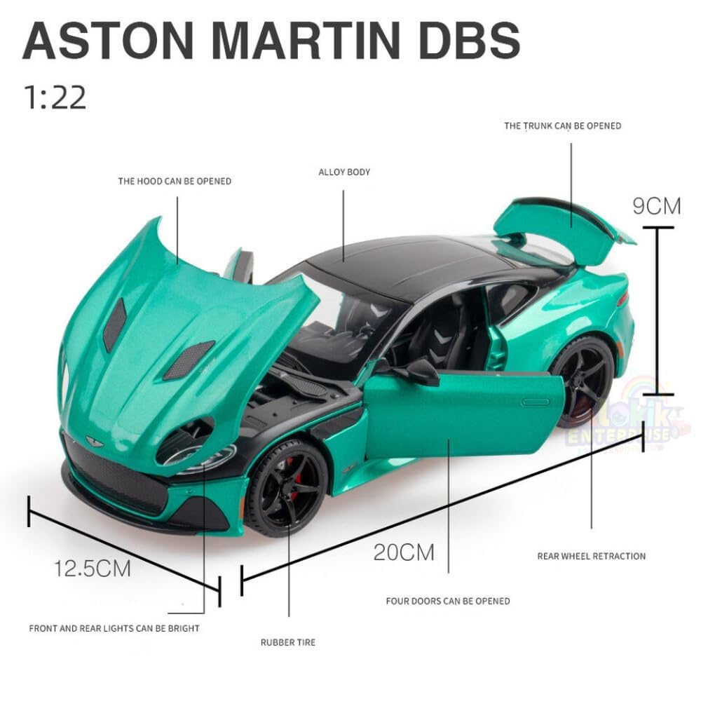 Aston Martin DBS Gt 1:24 Diecast Scale Model Car