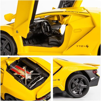 Lamborghini Centenario Lp770 1:24 Diecast Scale Model Car