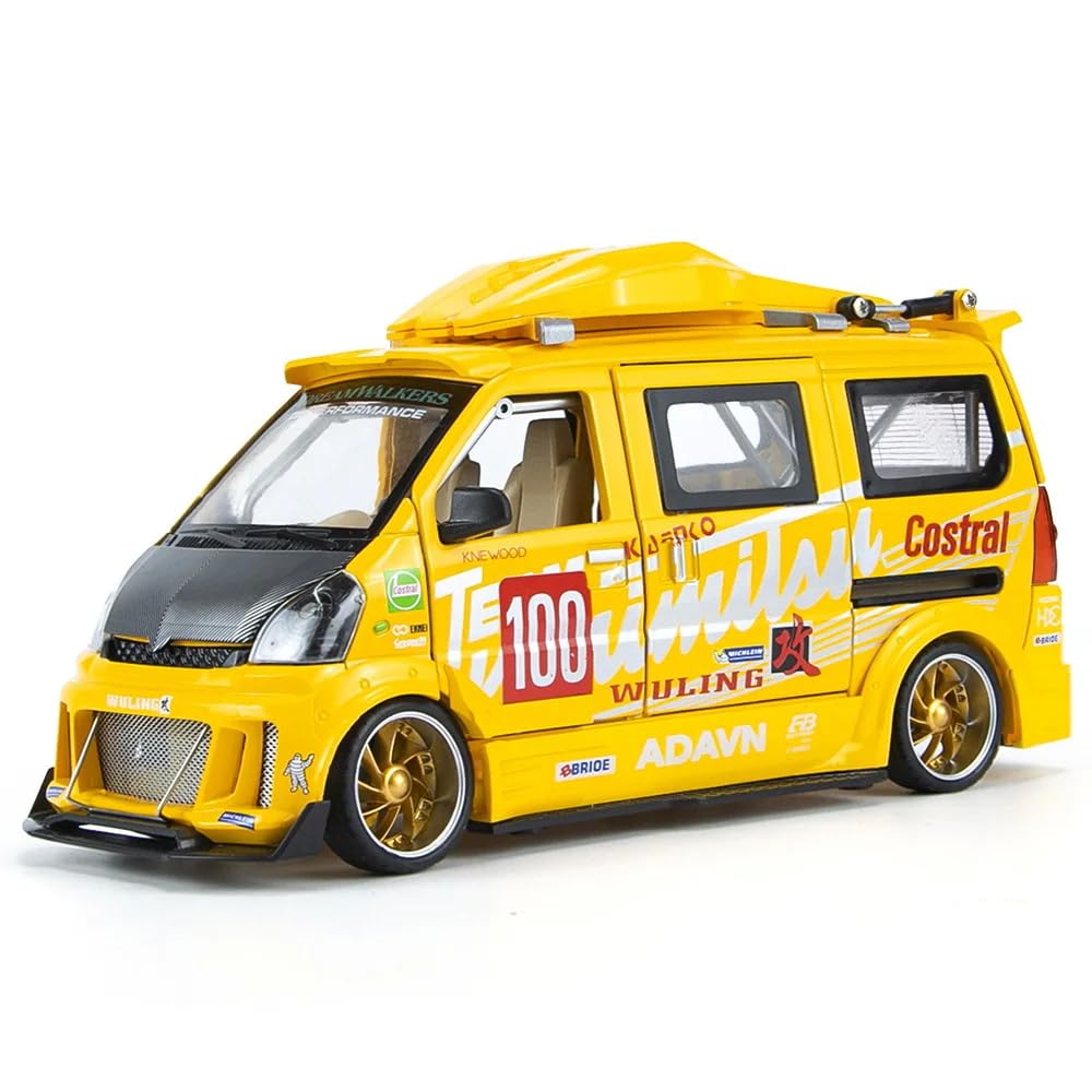 Wuling Track Sports Van 1:24 Diecast Scale Model Car