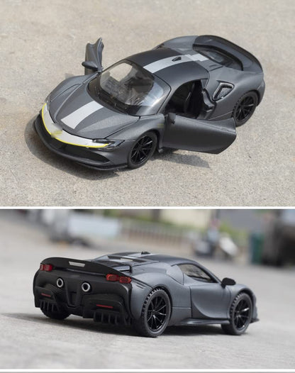Ferrari Sf90 1:24 Diecast Scale Model Car