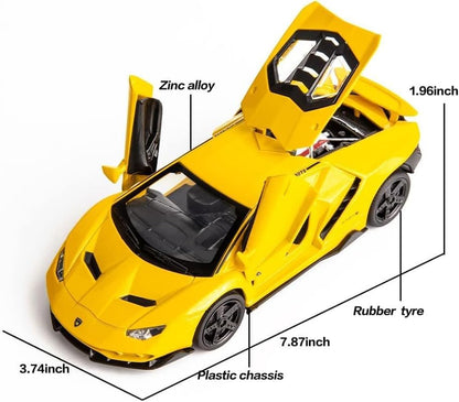 Lamborghini Centenario Lp770 1:24 Diecast Scale Model Car