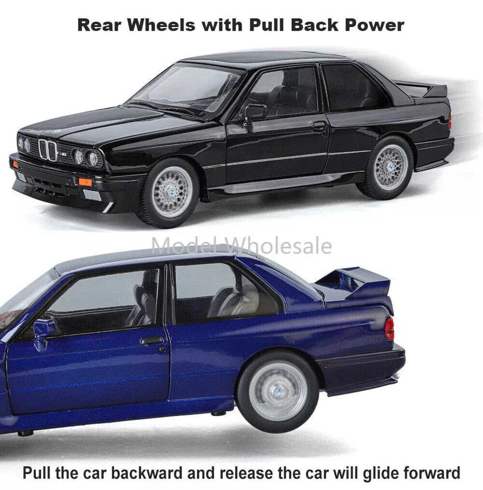 BMW E30 M3 Sport 1:24 Diecast Scale Model Car