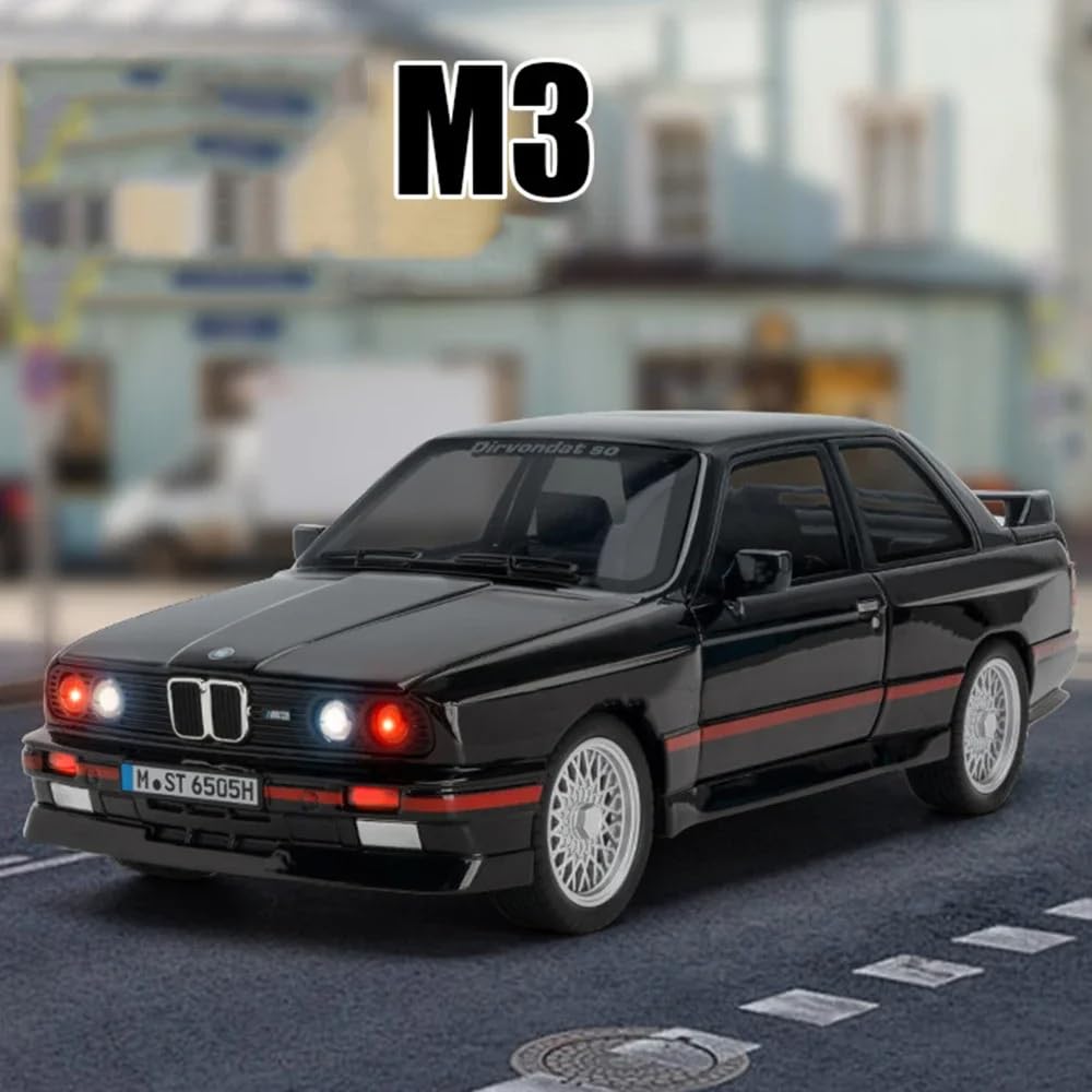 BMW E30 M3 Sport 1:24 Diecast Scale Model Car