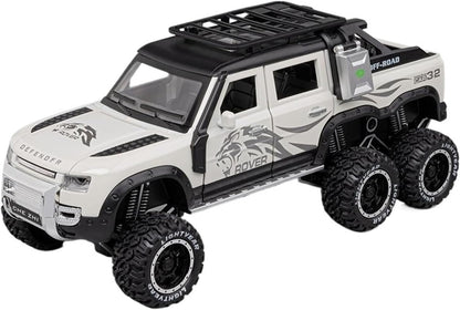 Land Rover Defender Guard 6x6 1:24 Diecast Scale Model Car