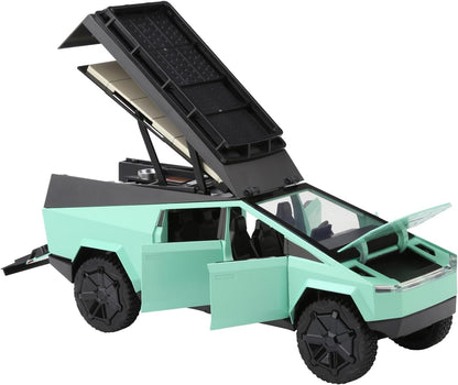 Tesla Cybertruck Camping Vehicle 1:24 Diecast Scale Model Car