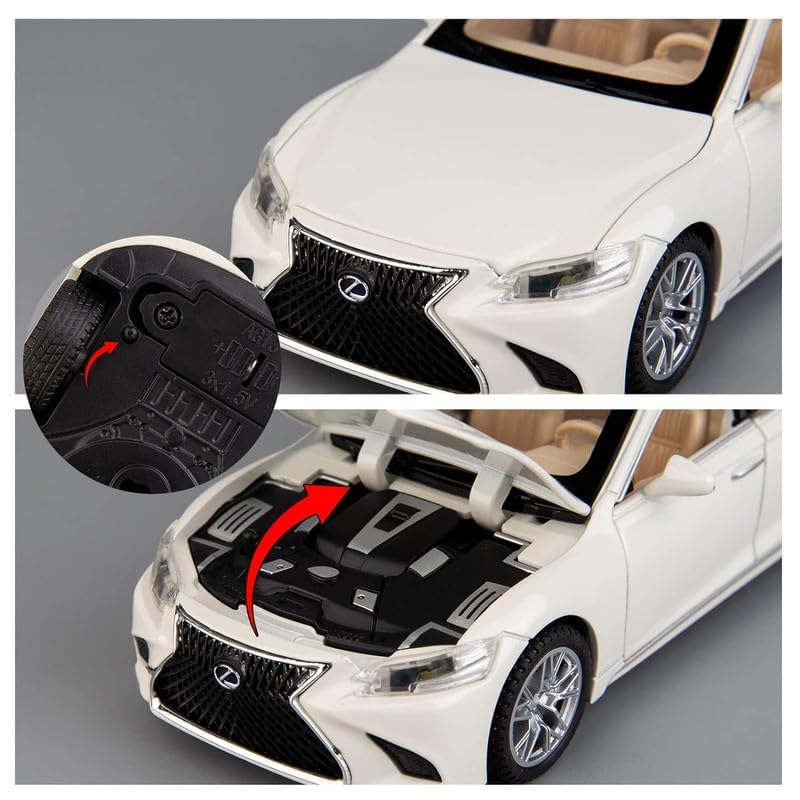 Lexus Ls500h 1:24 Diecast Scale Model Car