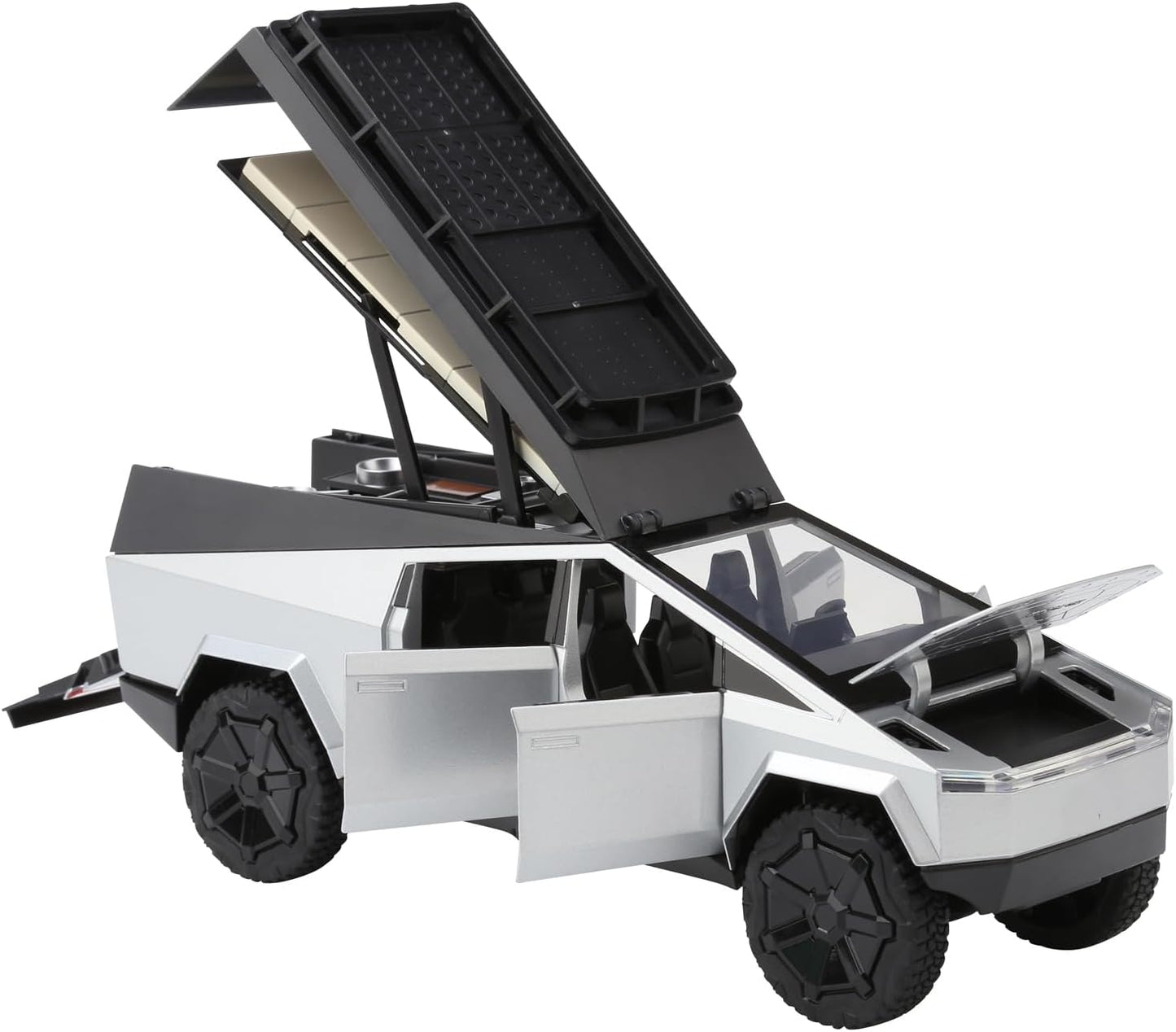Tesla Cybertruck Camping Vehicle 1:24 Diecast Scale Model Car