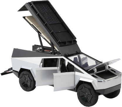 Tesla Cybertruck Camping Vehicle 1:24 Diecast Scale Model Car