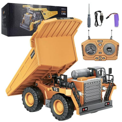 REMOTE CONTROL CONSTRUCTION DUMP TRUCK TOYS