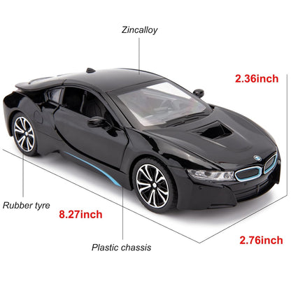 Bmw I8 1:24 Diecast Scale Model Car