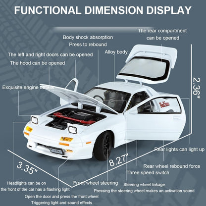 Mazda Rx7 1:24 Diecast Scale Model Car