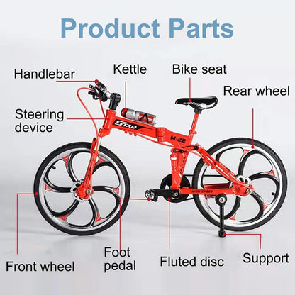 MINI BIKE ORNAMENT TOY BICYCLE 1:24 Diecast Scale Model Car