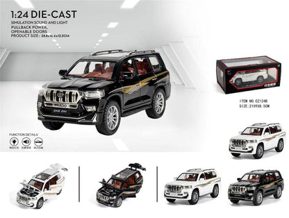 Toyota Land Cruiser Prado LC200 1:24 Diecast Scale Model