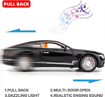 Bentley Continental Gt 1:24 Diecast Scale Model Car