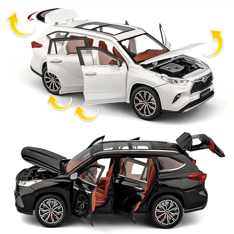 Toyota Highlander 1:24 Diecast Scale Model Car