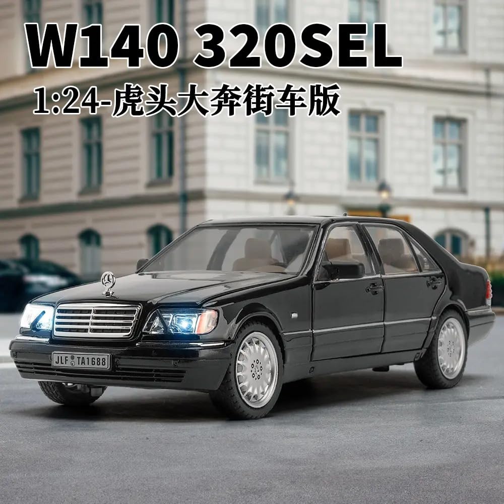 Mercedes-Benz W140 S-Class 1:24 Diecast Scale Model Car