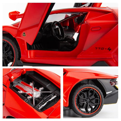 Lamborghini LP770 1:24 Diecast Scale Model Car
